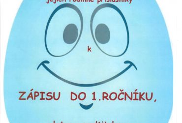 Zápis do 1.ročníku