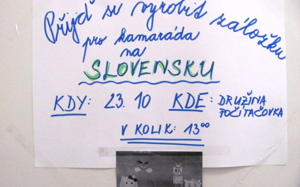 Záložka do knihy spojuje školy - projekt spolupráce se slovenskou školou