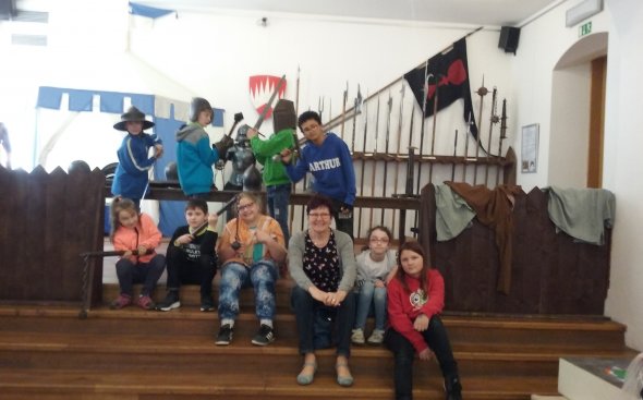 Jeden den ve středověku - interaktivní program v CBM